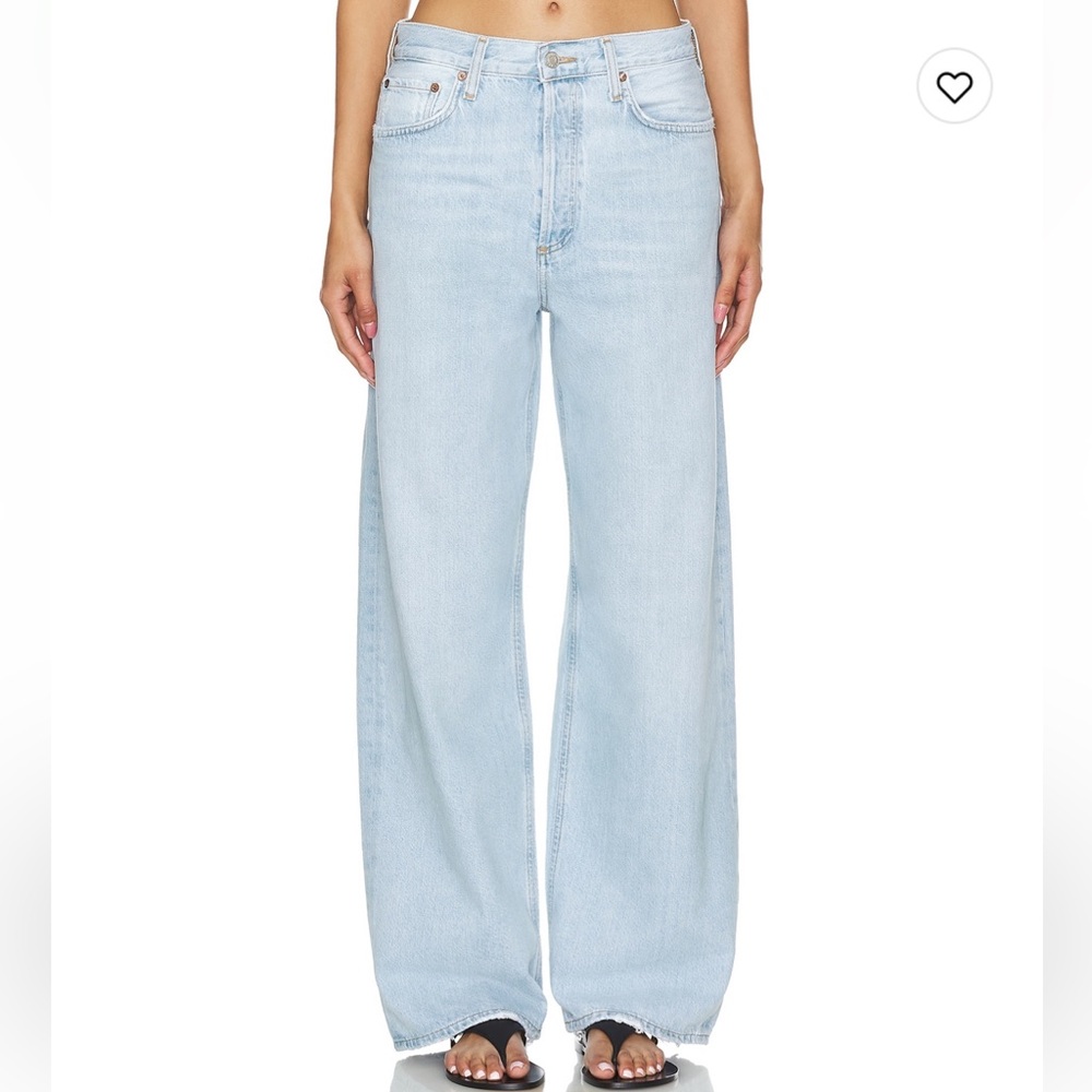 Agolde Low Slung Baggy Jeans